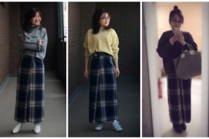 小柄コーディネートの画像